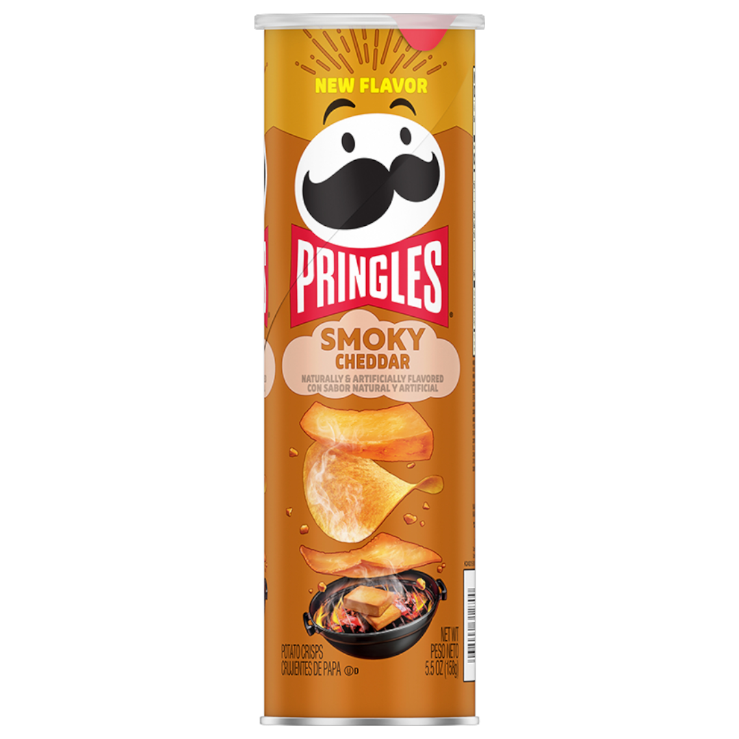 Pringles Smoky Cheddar